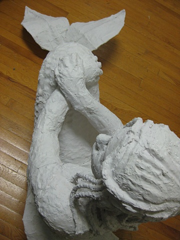 The Mermaid is a work done in the style of George Segal.