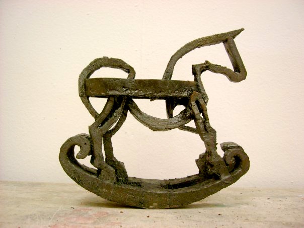 Cast Iron Rocking Horse