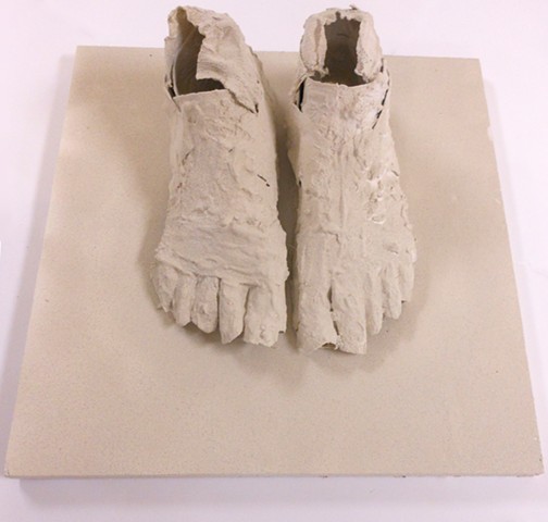 Body Casting: Plaster Feet