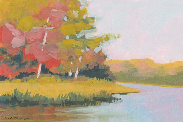 Durham Maine landscape painting