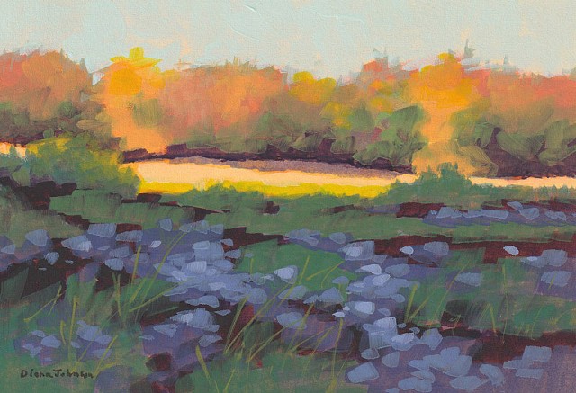 Falmouth Maine landscape painting