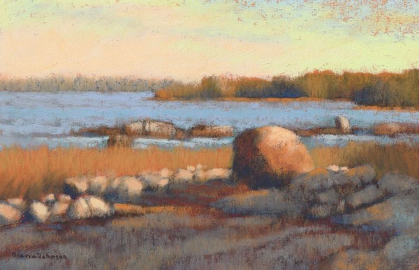 Yarmouth Maine landscape painting