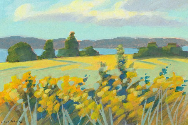 Falmouth Maine landscape painting