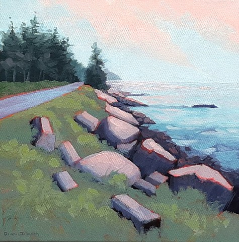 Diana Johnson Fine Art - Painting Maine Landscapes