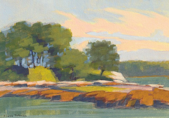 Yarmouth Maine landscape painting