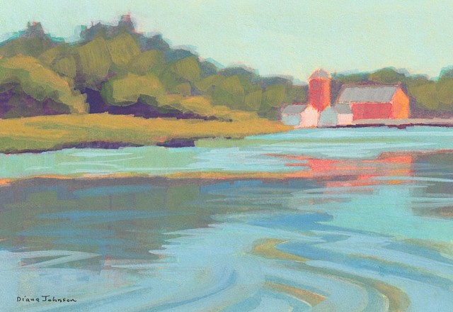 Yarmouth Maine landscape painting