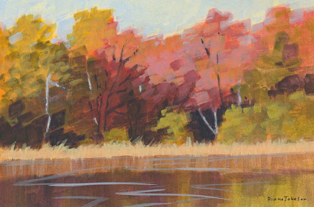 Durham Maine landscape painting