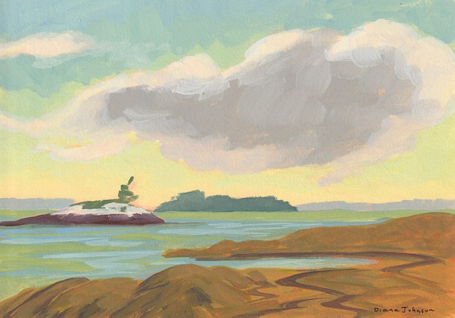 Yarmouth Maine landscape painting