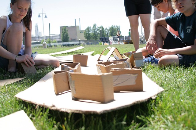 Holland's First Youth Cardboard Regatta