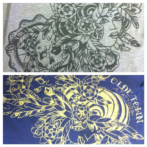 Hand Screened T-Shirt By Kristina Santiago