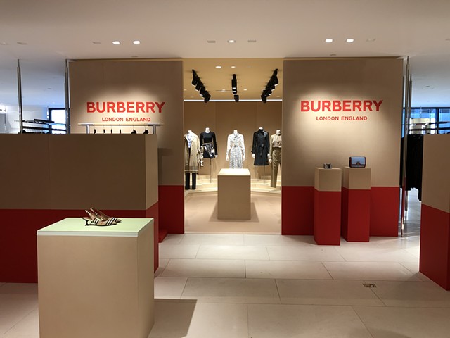 Burberry @ Barney's New York