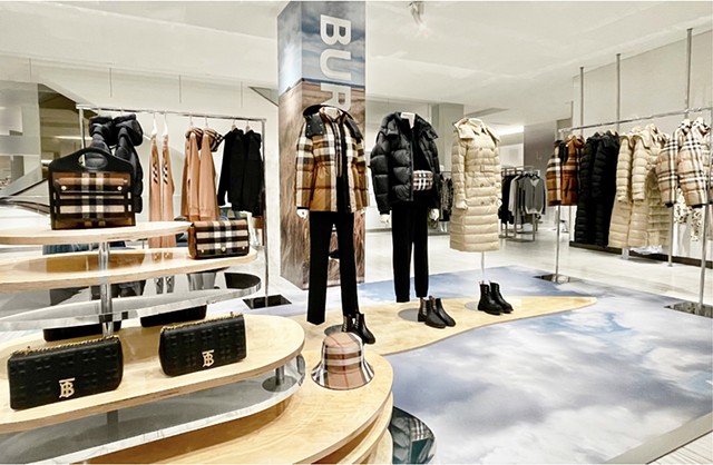 Burberry/Saks Fifth Avenue NY flagship