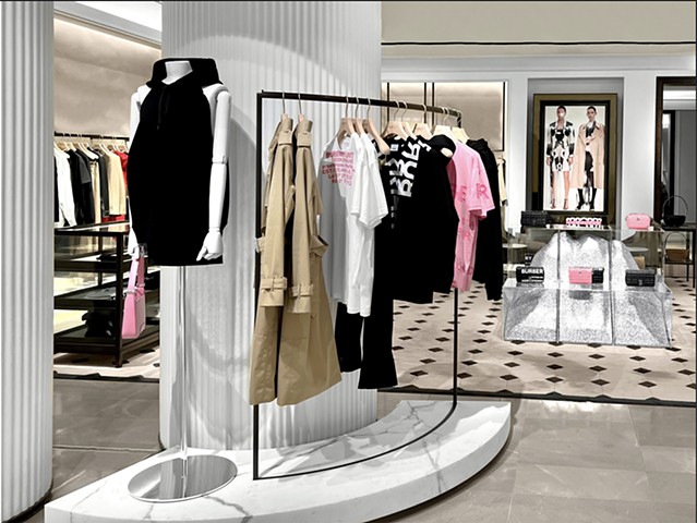 Burberry/Saks Fifth Avenue NYC flagship