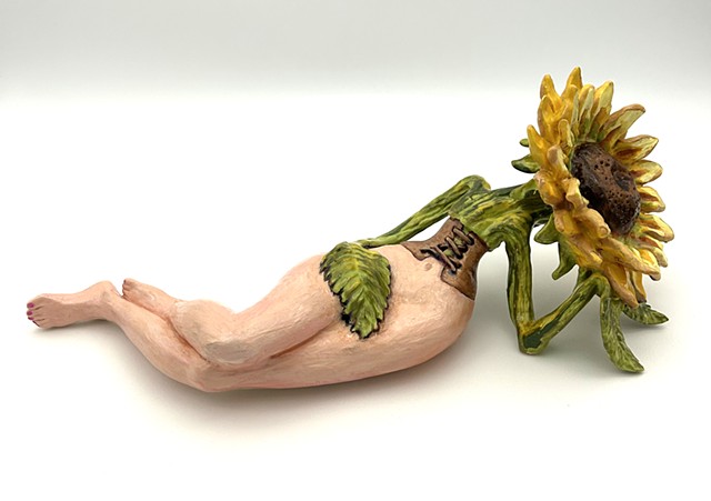 Reclining Sunflower