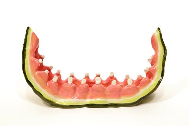 Watermelon Rind with Teeth 1