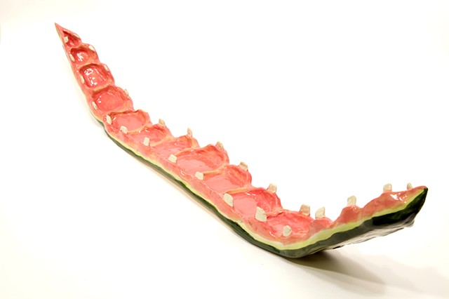 Watermelon Rind with Teeth (large)