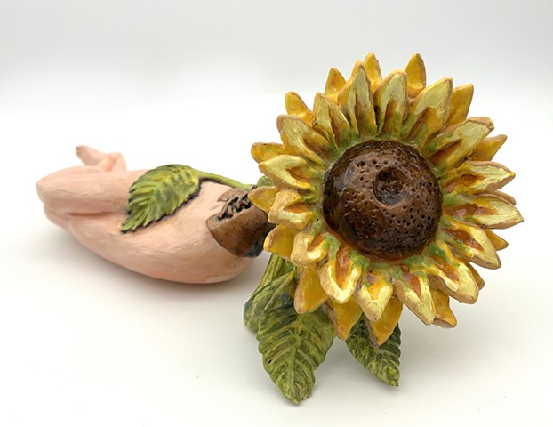 Reclining Sunflower