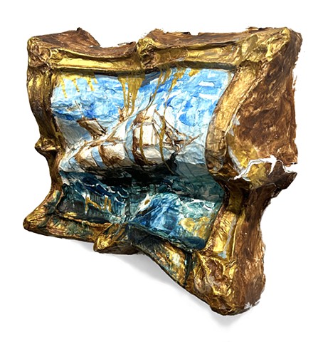 Ship Paper Cast: After William Bradford's Northern Lights