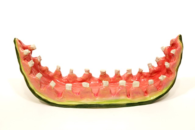 Watermelon Rind with Teeth 3