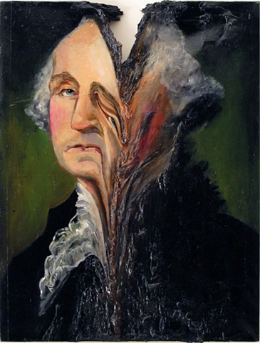 George Washington Melted 2