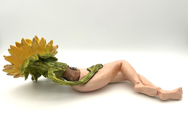 Reclining Sunflower