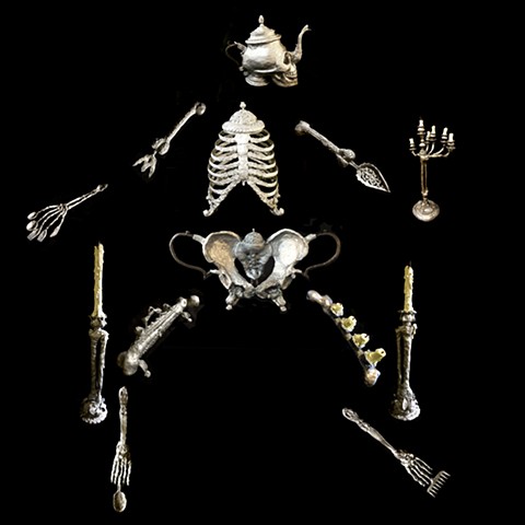 Silver Skeleton Series: Full Skeleton
