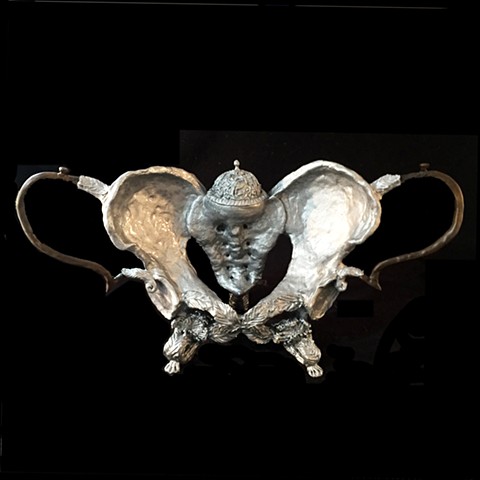Silver Skeleton Series: Pelvis