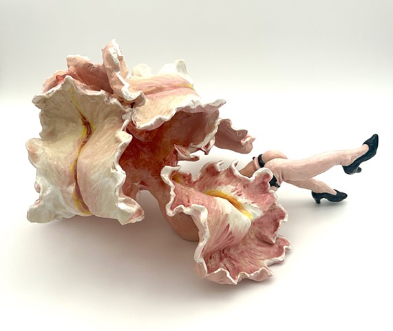Iris with Pinup Legs (back)