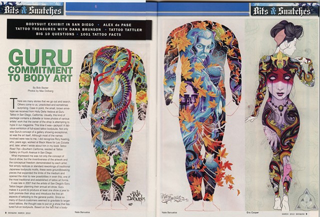 Skin and Ink write up on our "Commitment" body suit show.