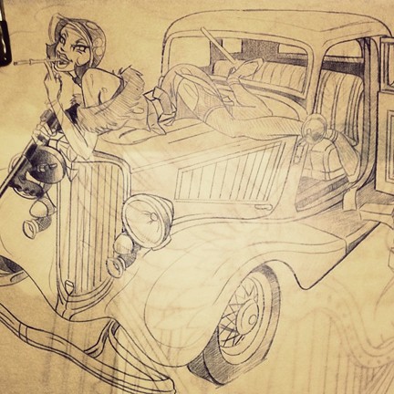 Bonnie's Sketch