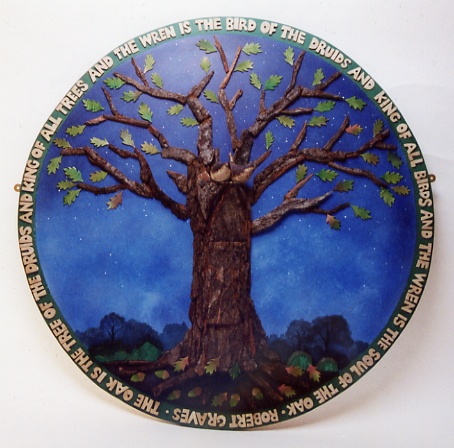onetree oak wall plaque
