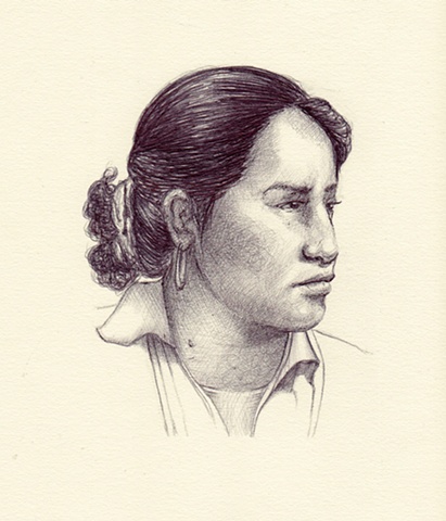 Artist: Linda Lucía Santana Printmaking Printer Drawing 