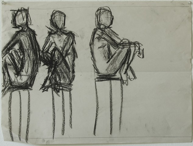 Jeremiah Thompson, Drawing II, Figure Study
