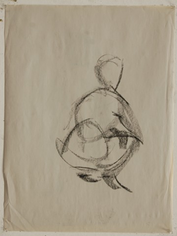 Unknown Student, Drawing I: Figure Study,  Gesture Drawing
