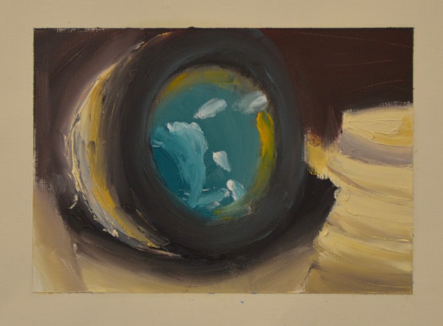 Lydia Fogo, Painting I: Still Life of a bowl, Alla Prima study