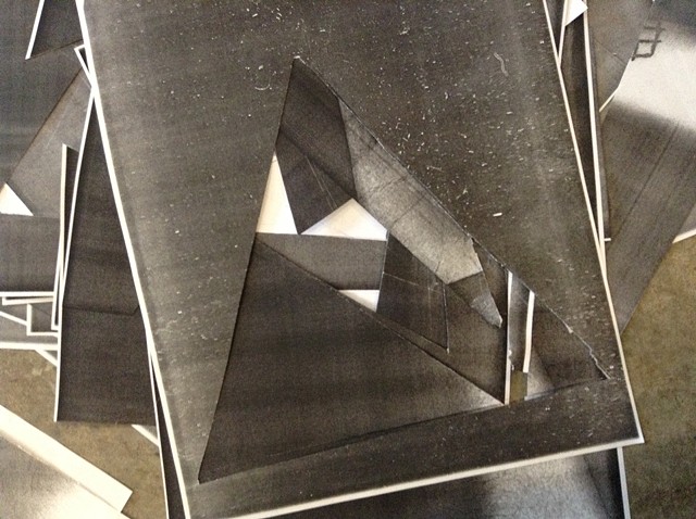 photography, collage, space, triangulation
