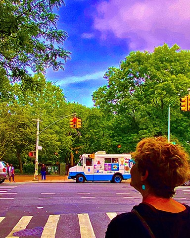 Ice Cream Truck (Spamela Looking Towards Tompkins Square Park), 2021