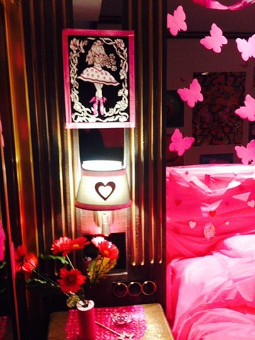 Hot Pink Luv (Art Rooms London 2016)
Detail