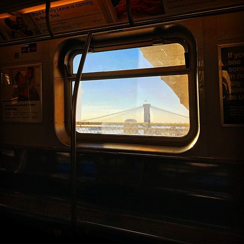 New York, New York (Subway View-Brooklyn Bridge), 2014