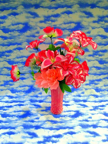 Can You Dig It? A Chromatic Series of Floral Arrangements (Sky)