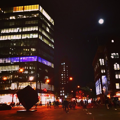 New York, New York (Full Moon, Astor Place), 2013  