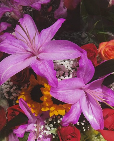 The Beauty of Bodega Flowers, Digital Print, 2019
