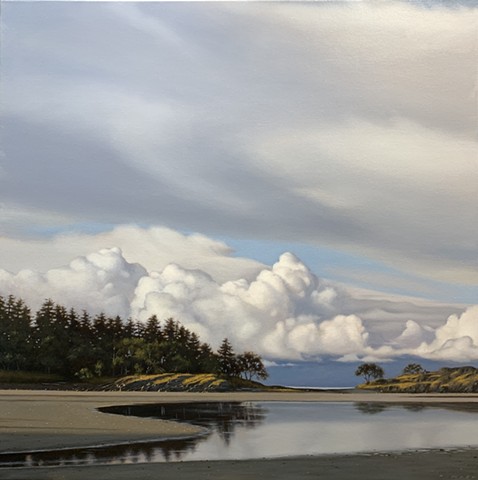 Subsiding Stratus, Coastal Lagoon