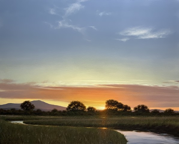 Estuary in Evening Light 