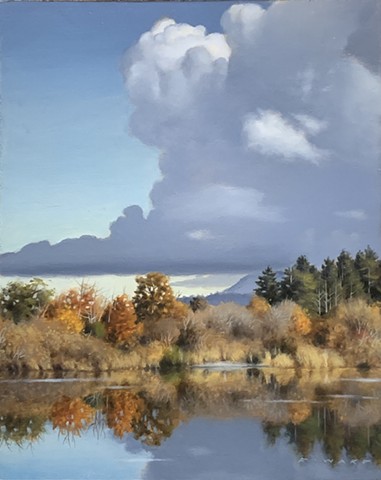 Riverside Calm, study