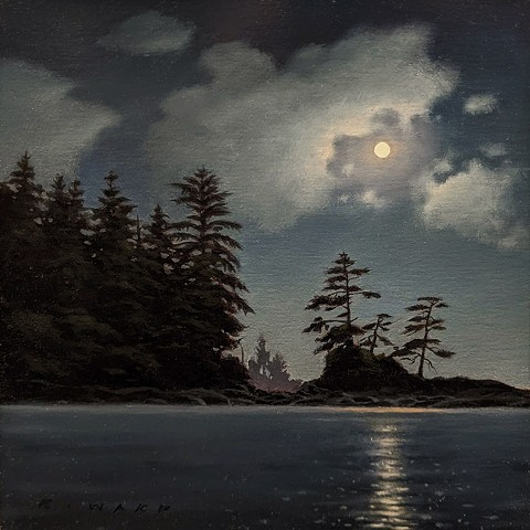North Coast Moonrise