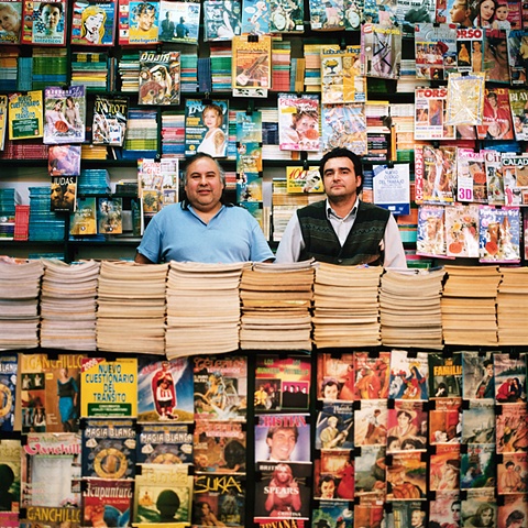 Magazine Stand, Central Station, Santiago, Chile, 2006