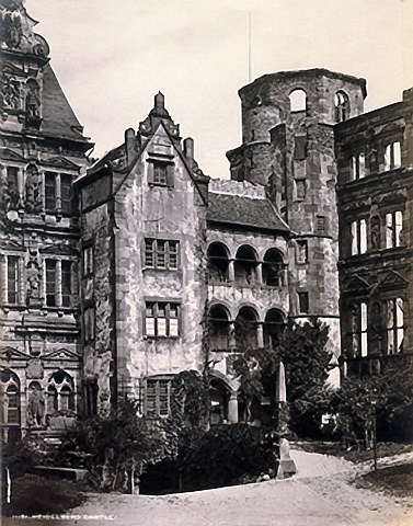 FRANCIS FRITH Heidelberg Castle c 1880s