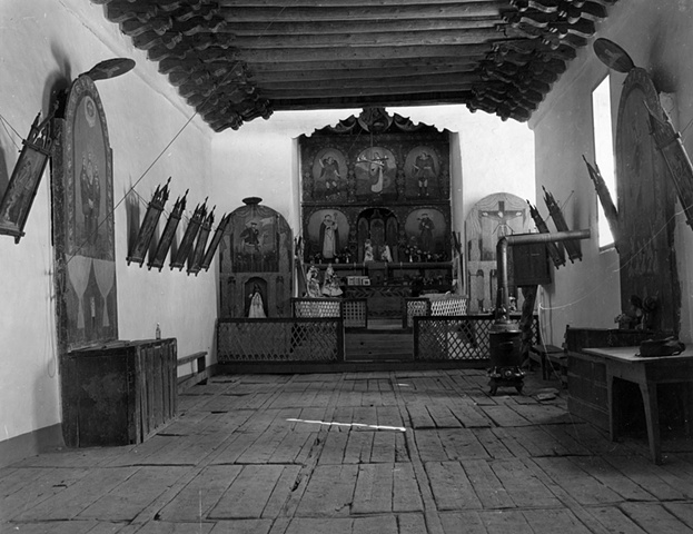 Church interior, New Mexico