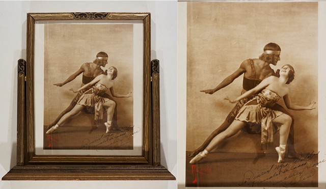 *GEORGE MOFFETT* Untitled (two dancers)  N.D. c. 1910
